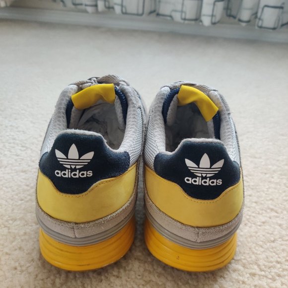 adidas ZX 630 Gray/Yellow Men's - Picture 2 of 5